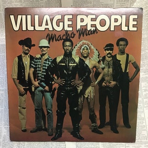 Village People / Macho Man, 1978 Casablanca Records, Vintage Disco LP, Very Good