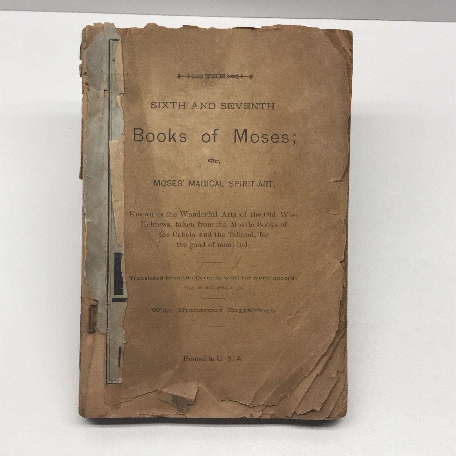 Sixth and Seventh Books of Moses; Magical Spirit Art~1890