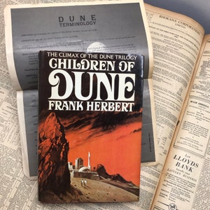 Children of Dune~Frank Herbert~1976 Hardcover W Dust Jacket~GC44~BCE~Very Good