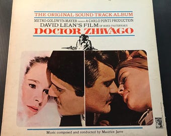 Maurice Jarre - Doctor Zhivago 12" LP Soundtrack 1965 MGM Records 33RPM