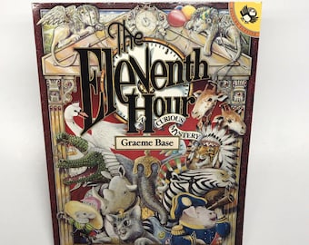 Eleventh Hour : A Curious Mystery~Graeme Base~1997 Paperback