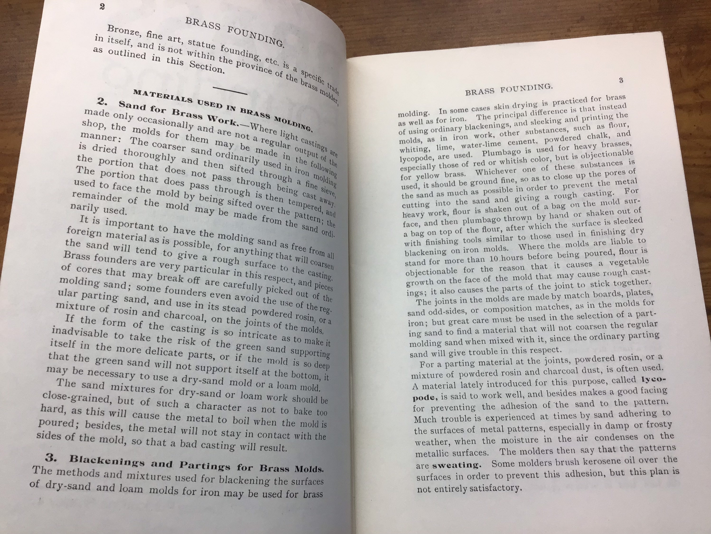 Brass Founding Making Brass Castings, 1983 Lindsay Publications