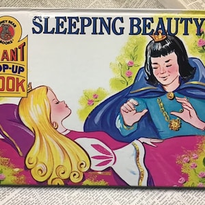 Sleeping Beauty Pop-Up Book, 1991 Modern Publishing vintage hardcover children’s fairy tale book, Very Good condition.