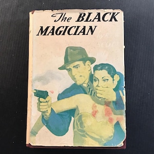 The Black Magician R. T. M. Scott 1943 Triangle Books Pulp Fiction Thriller image 1