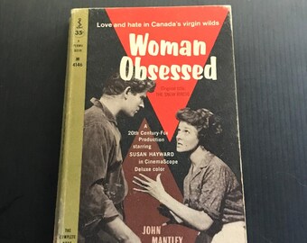Woman Obsessed John Mantley 1st Printing 1959 Movie Tie-In