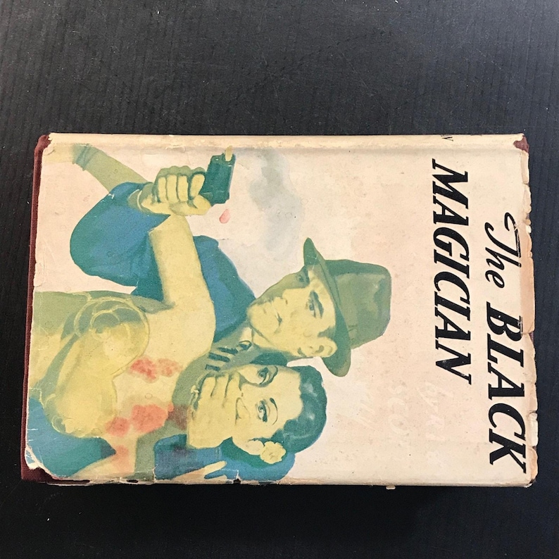 The Black Magician R. T. M. Scott 1943 Triangle Books Pulp Fiction Thriller image 3