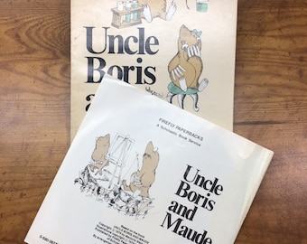 Uncle Boris and Maude: 1979 Scholastic Children’s Book with Record