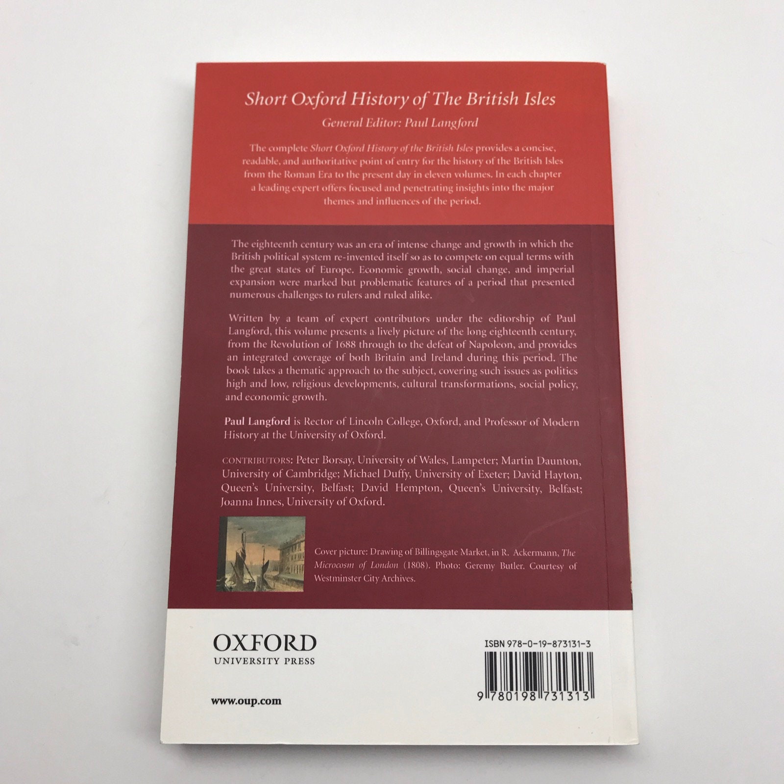 Eighteenth Century: 1688-1815~paul Langford~2002 Trade