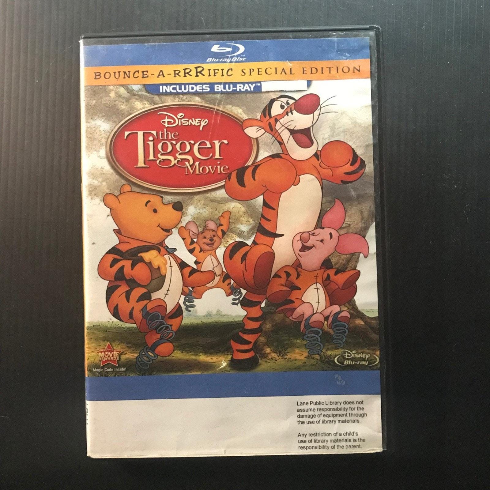 The Tigger Movie DVD 2000 Bounce-a-rrrific Special Edition Disney