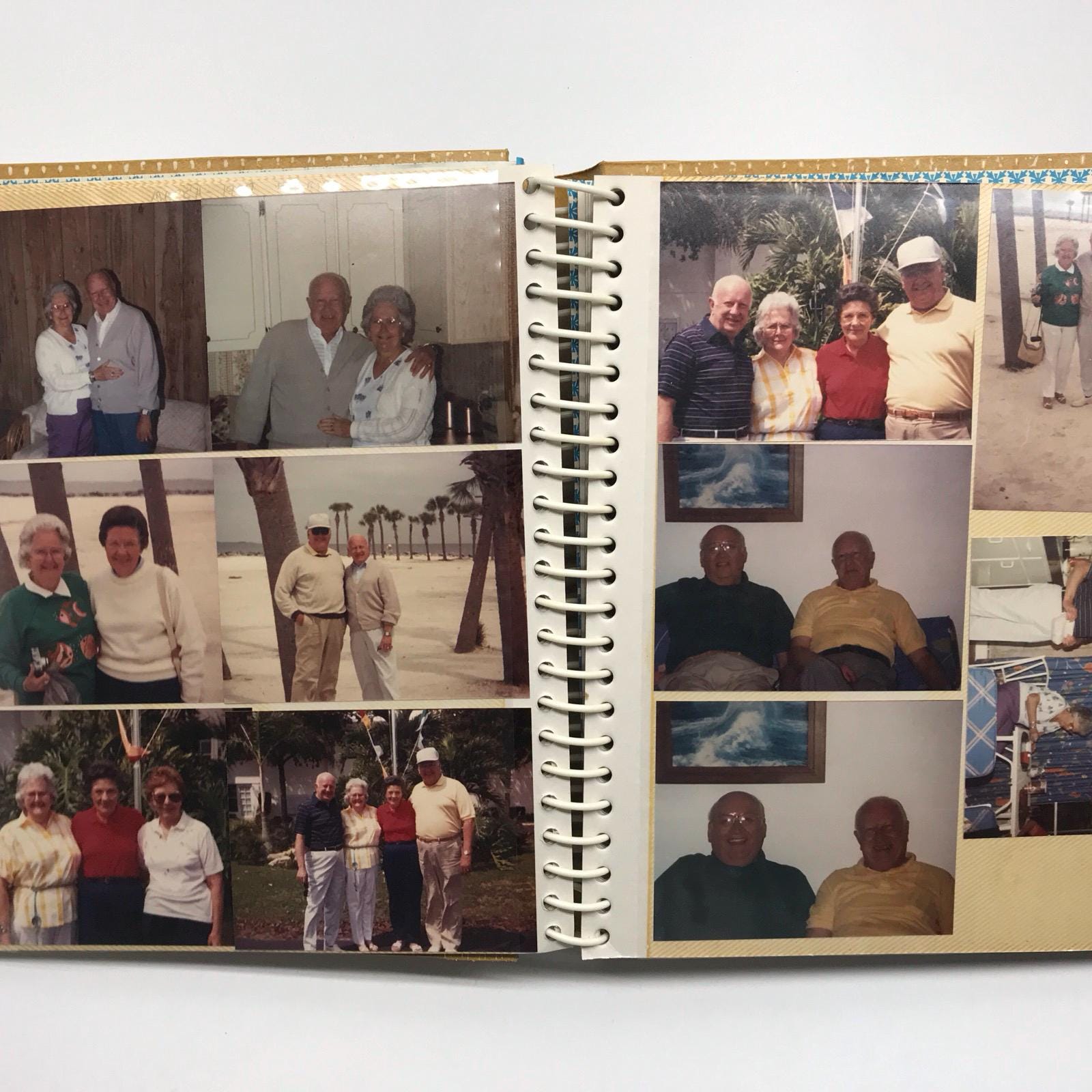 Family Photo Album~1986-89~travel~christmas~american~10 X 11