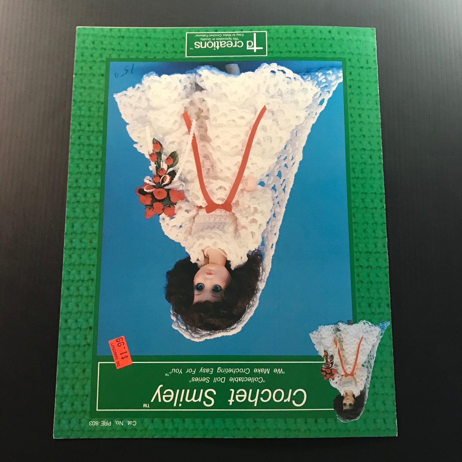 Crochet Smiley Collectable Doll Series PRE-803 Pattern Book Td ...