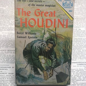 Houdini Biography: Life and Secrets of the Master Magician (1962 PB)