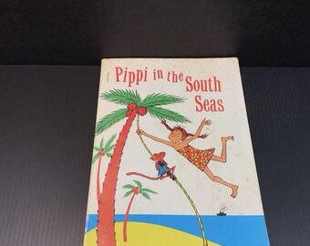 Pippi In The South Seas Astrid Lindgren Scholastic 1959 TPB