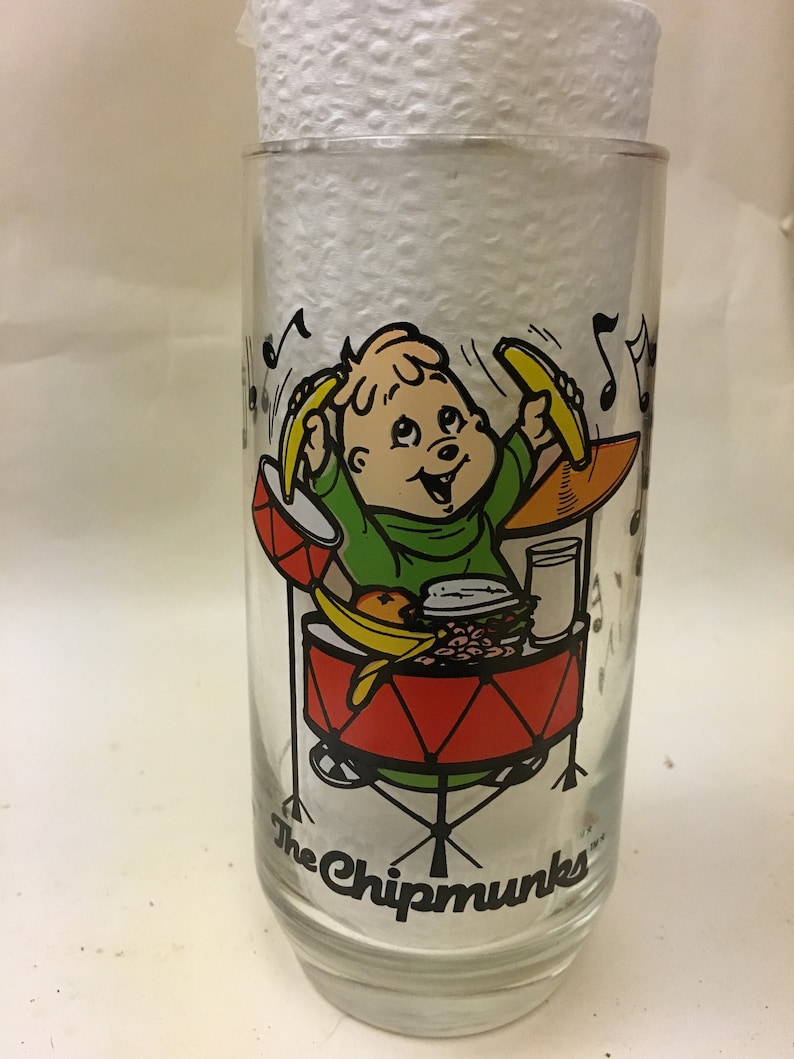 Alvin and the Chipmunks drinking glasses