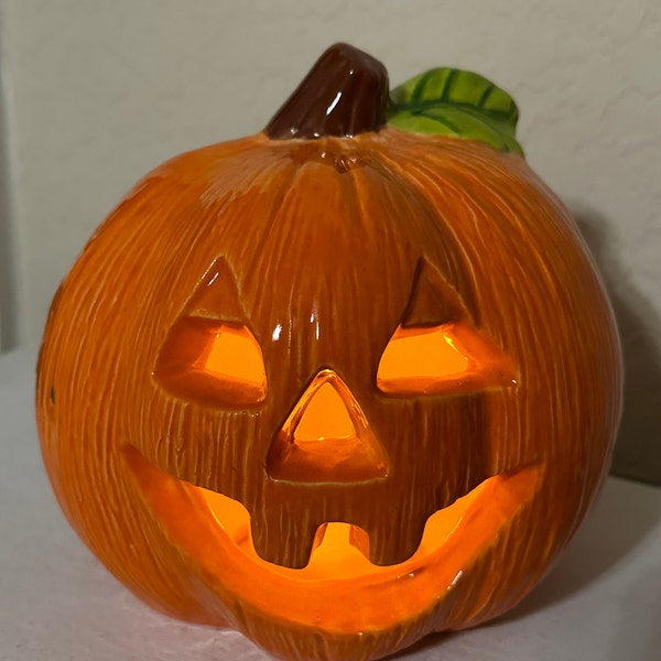 Ceramic Jack O Lantern - Etsy