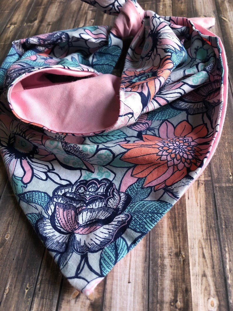 Floral Dog BandanaPink Dog BandanaDog BandanaSummer Dog Bandana