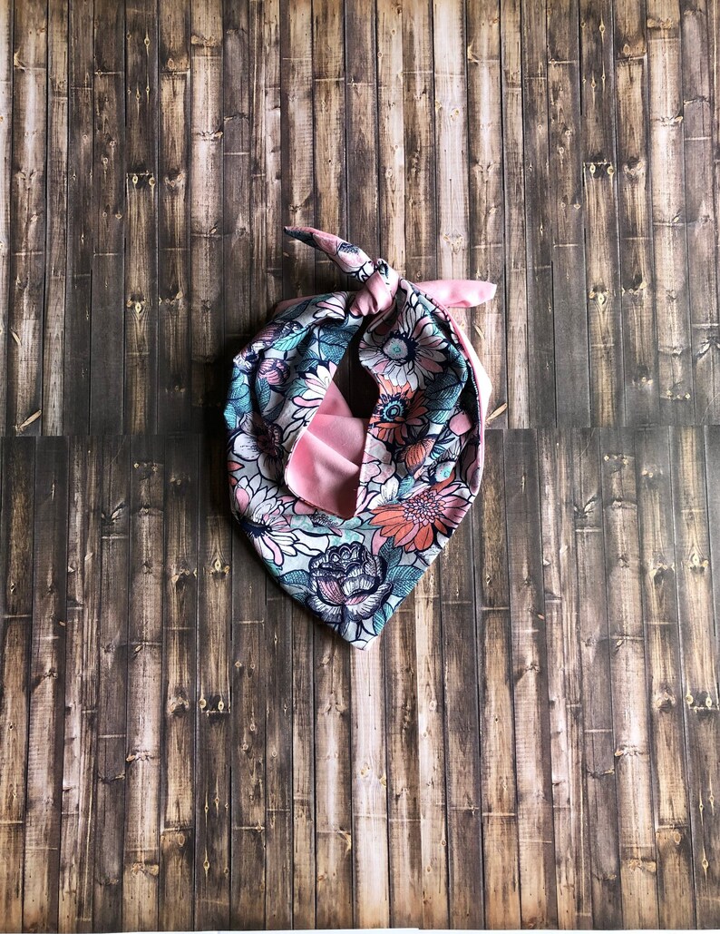 Floral Dog BandanaPink Dog BandanaDog BandanaSummer Dog Bandana