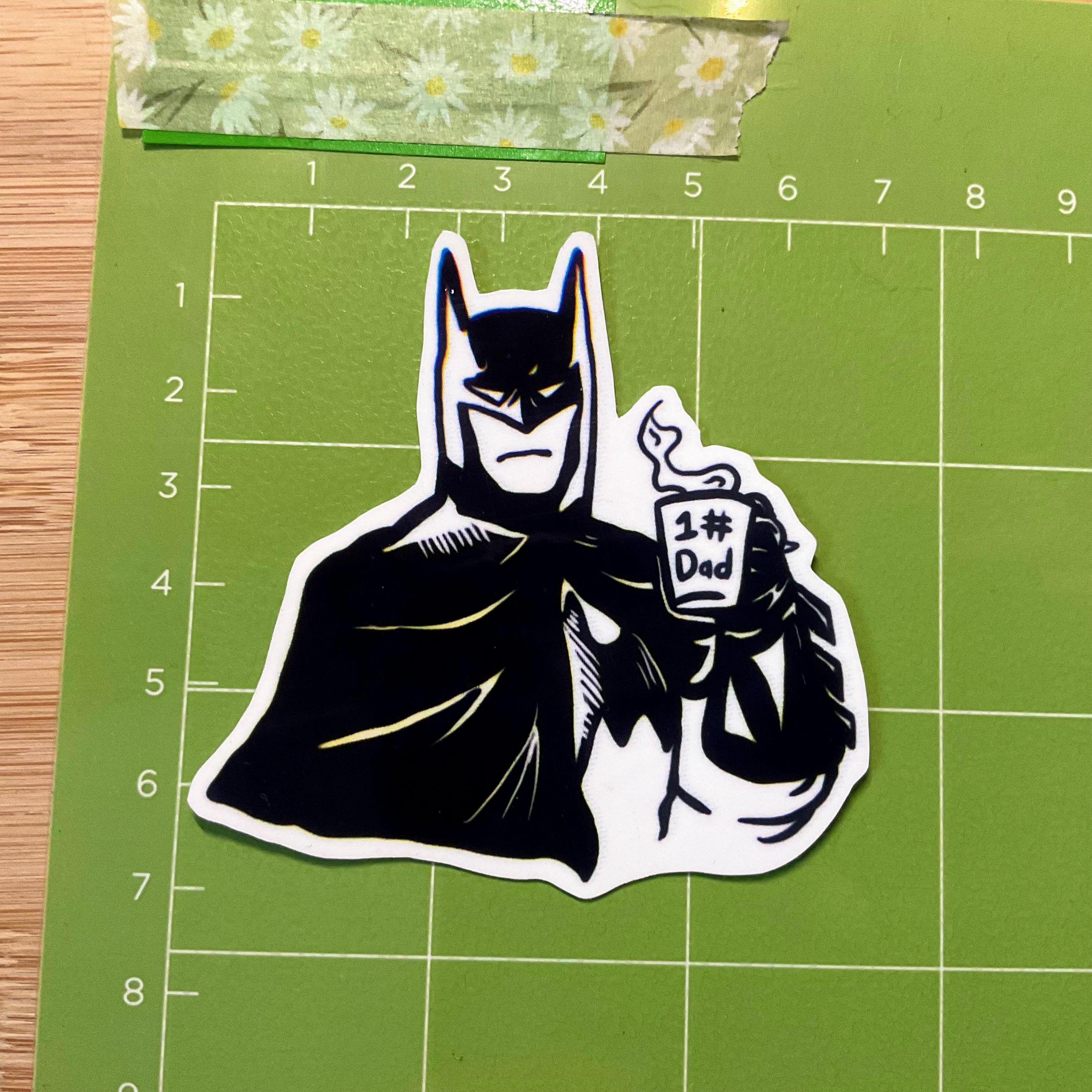 Batdad Vinyl Sticker - Etsy