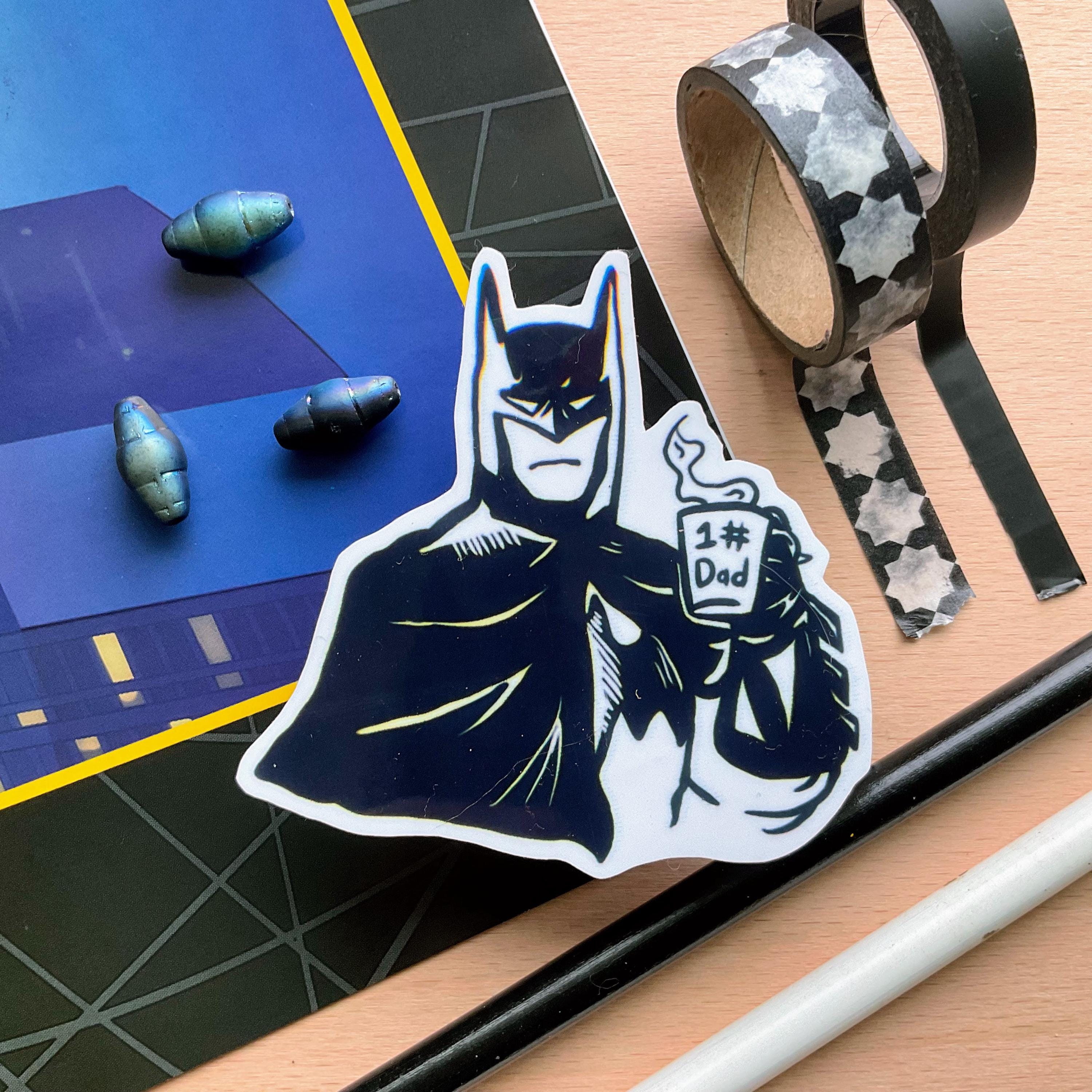 Batdad Vinyl Sticker - Etsy