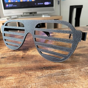 FURSUIT SHUTTER GLASSES - Foldable glasses with adjustment straps!