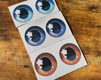 Fursuit Eye Mesh - Colori e varianti personalizzati