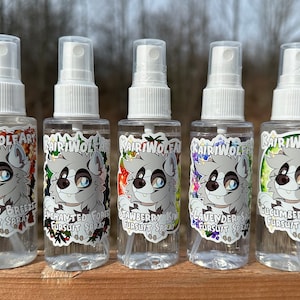 FURSUIT SPRAYS - Fruchtige und erdige Düfte 2 Unzen versiegelte Flaschen