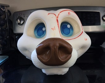 FURSUIT HEADBASE - Toony Canine Foam base