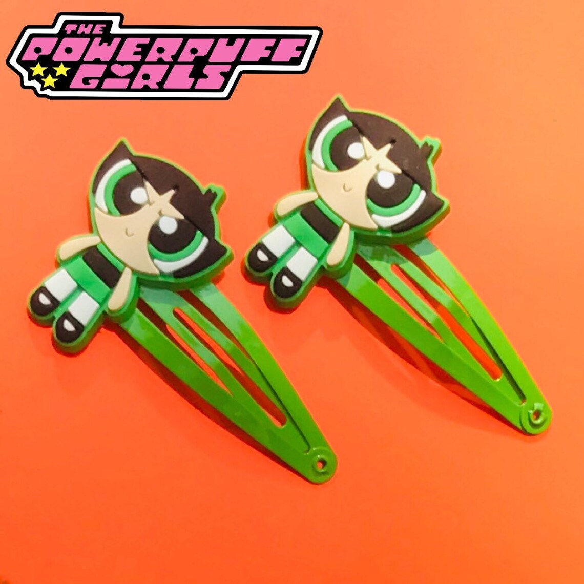 Powerpuff Girls snap hair clips barrettes SOLD INDIVIDUALLY Etsy