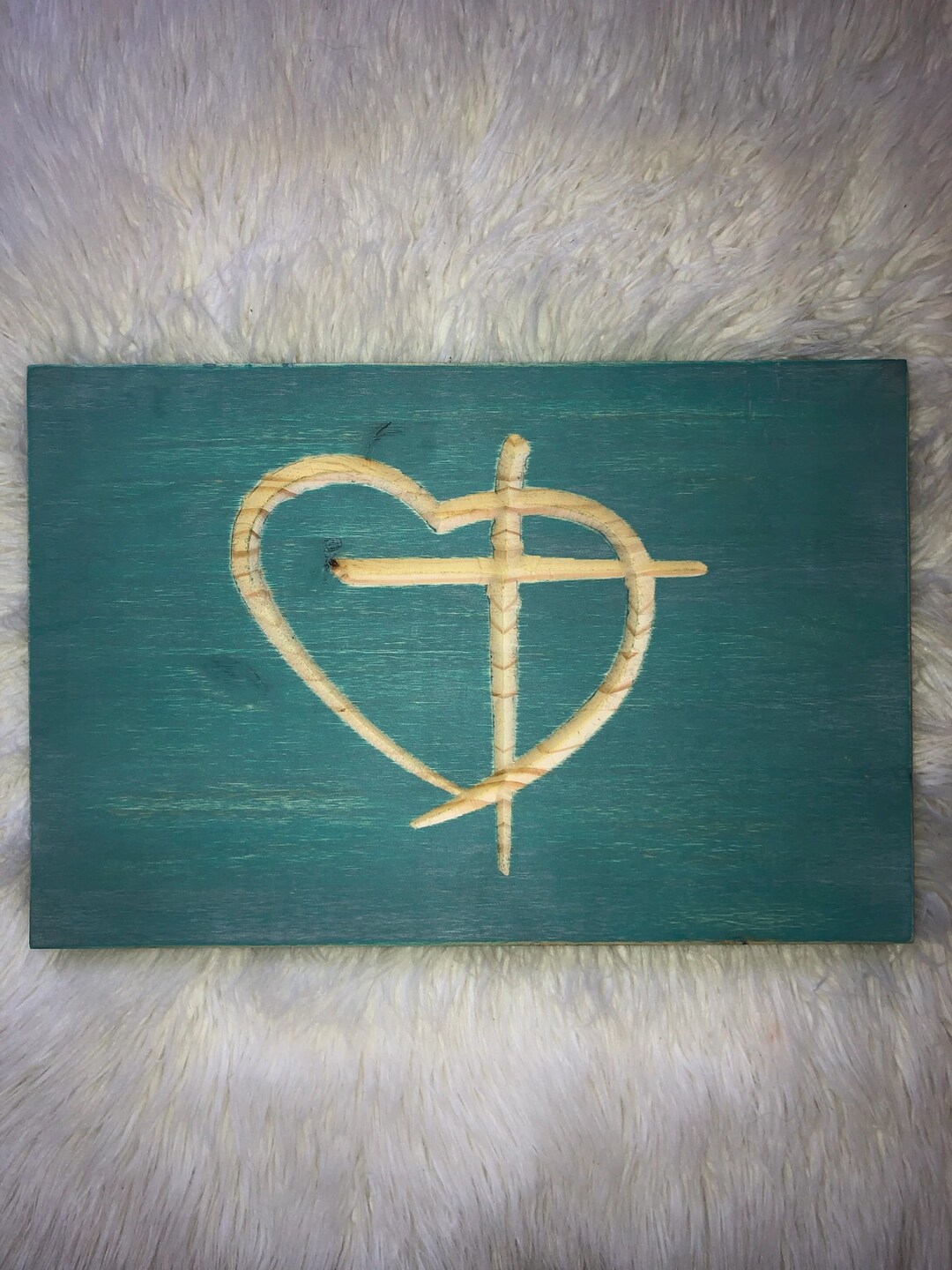 Heart Cross - Etsy