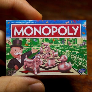 Mini Monopoly Template