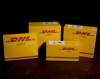 Mini DHL Boxes Template