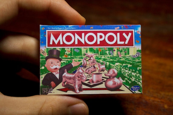 Mini Monopoly Template