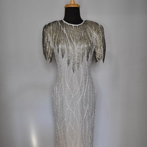 scala white sequin dress Scala Prom Dresses