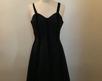 1980-90s Richard Shop black dress