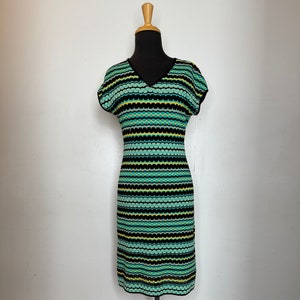 Retro Missoni Knit Dress
