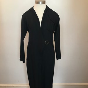 Trousers Up Black Jumpsuit.
