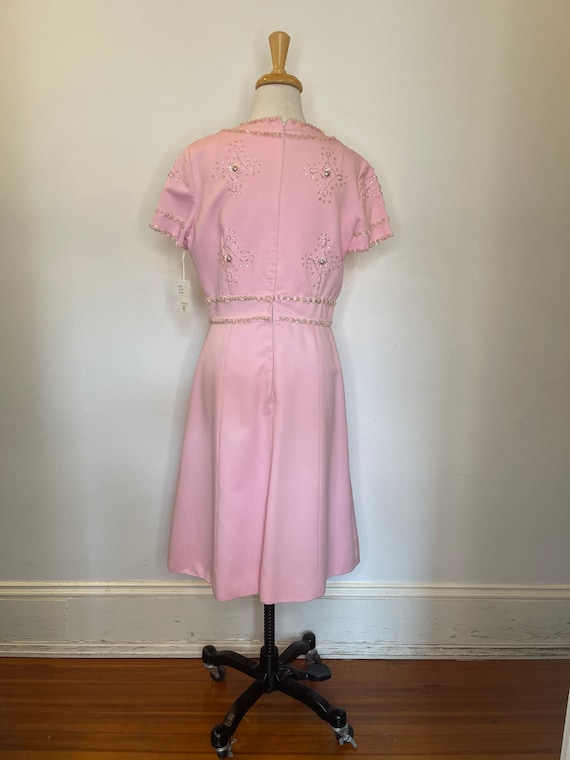 1950s Andora Pink Dress - image 3