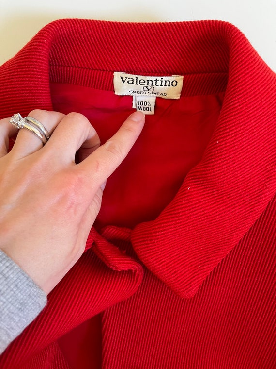 Valentino Sportswear red blazer - image 6