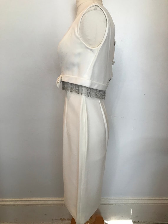1950 Kim Kory white dress - image 2