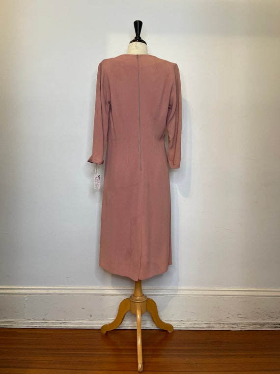 1940s R+H Grossmark London pink dress - image 5