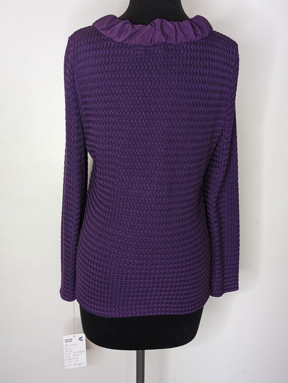 Christian Dior Silk Purple Cardigan - image 4