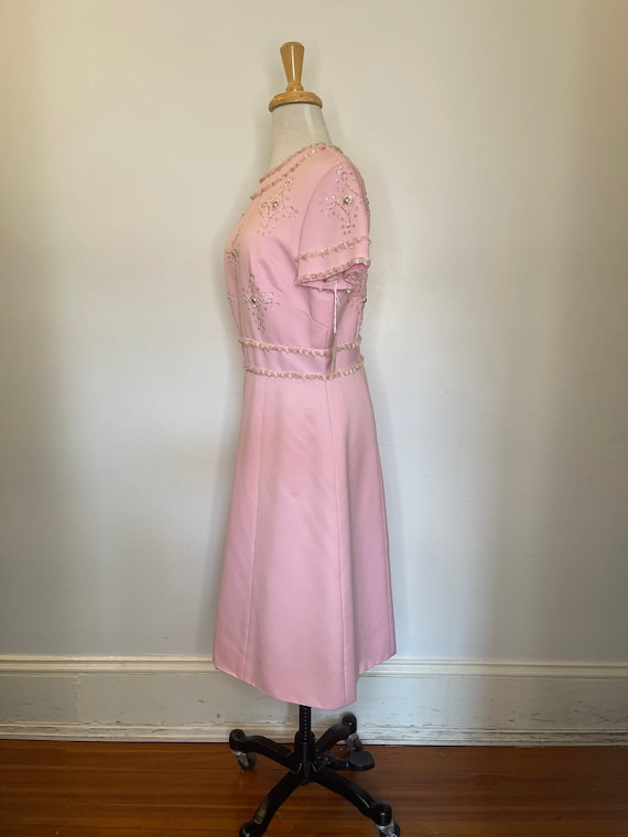 1950s Andora Pink Dress - image 4