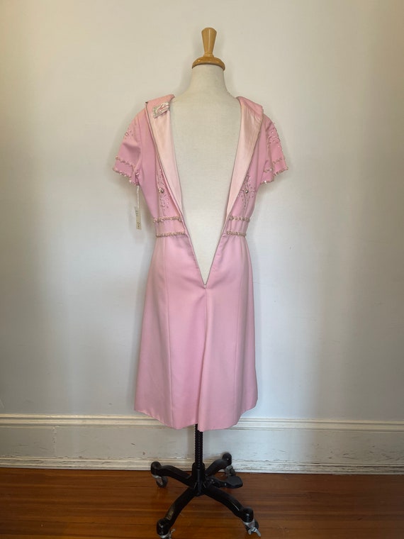 1950s Andora Pink Dress - image 7