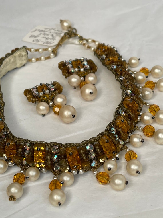 Antique 19101930s Jewelry Set Etsy