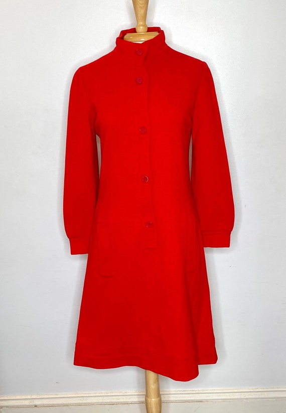 Vintage 70s-80s Red Givenchy Nouvelle Boutique Co… - image 1