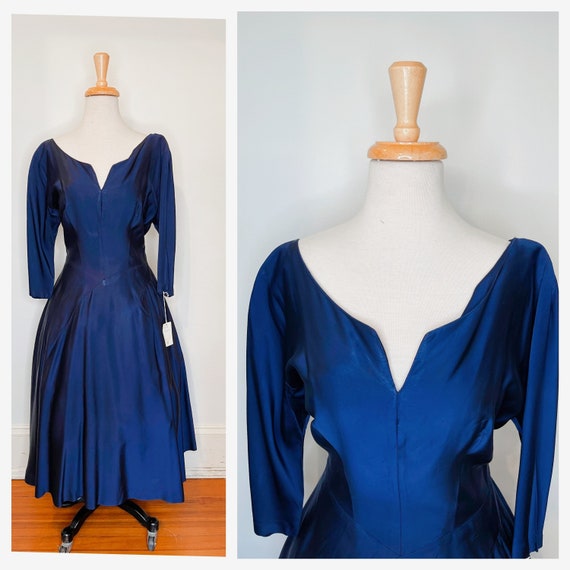 Calbette navy blue dress - image 1