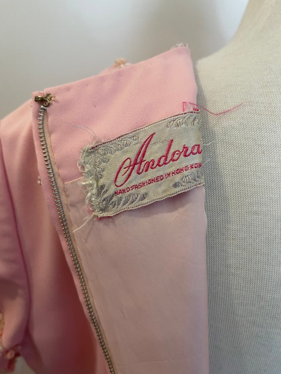 1950s Andora Pink Dress - image 2