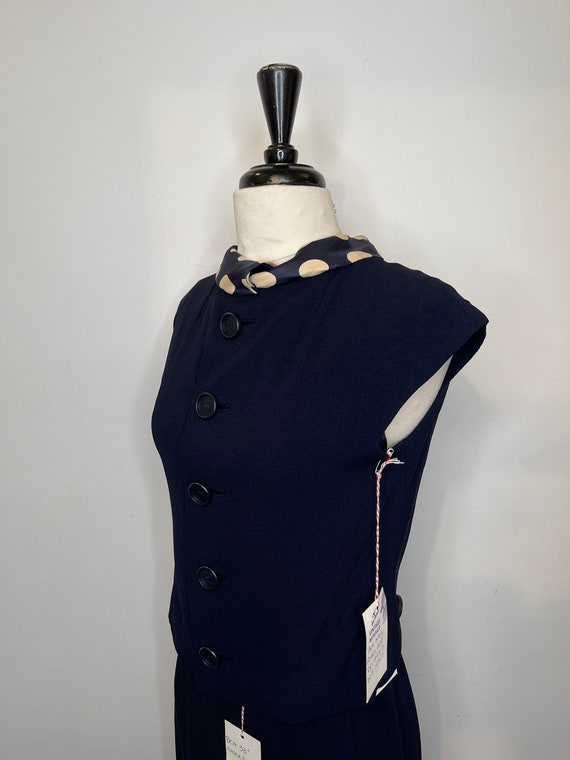 1950s 3pc navy set - image 2