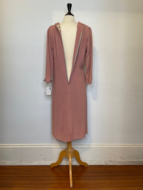 1940s R+H Grossmark London pink dress - image 3