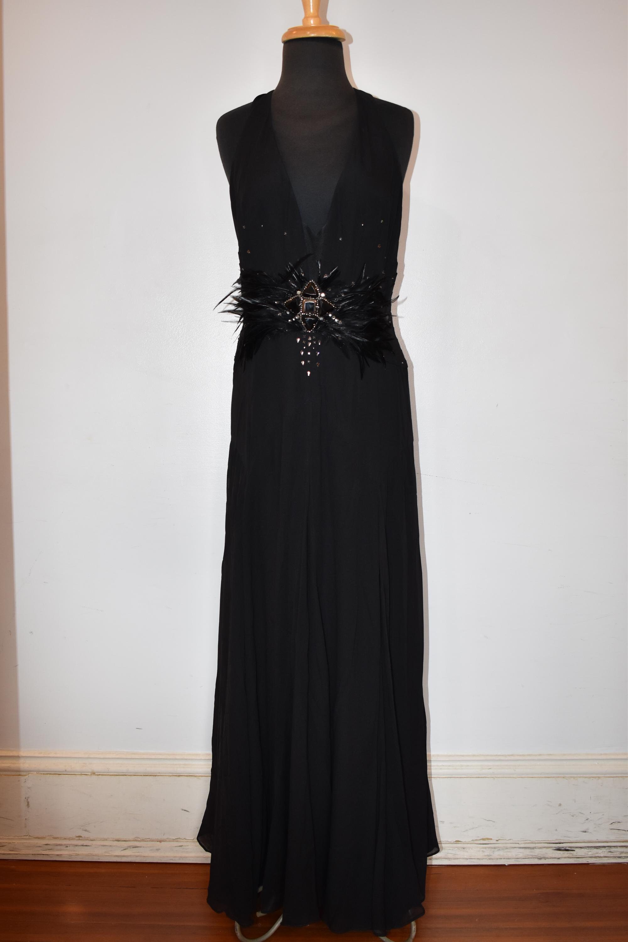 ワンピースその他 Max Mara Pianoforte Black satin velvet long dress Max Mara Long Velvet Dress In Black - 43% Off | Editorialist